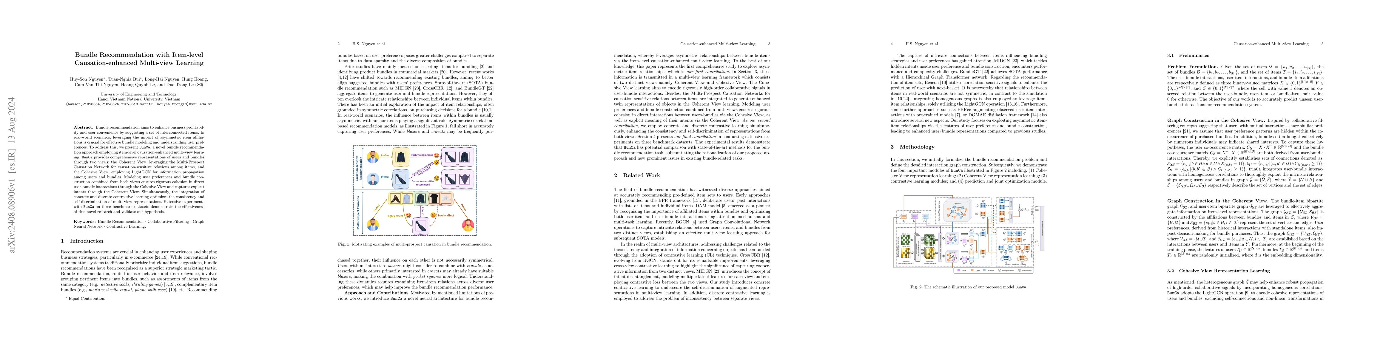 Thumbnail for Bundle Recommendation with Item-level Causation-enhanced Multi-view
  Learning