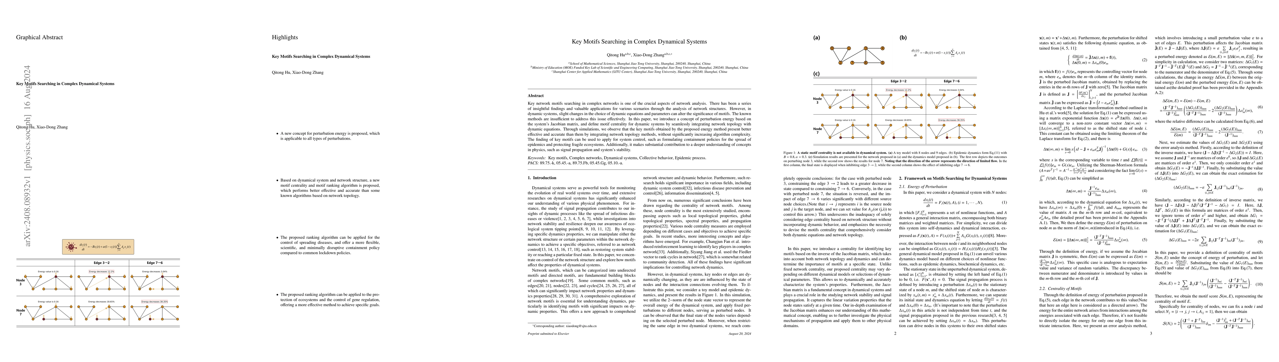 Thumbnail for Key motifs searching in complex dynamical systems