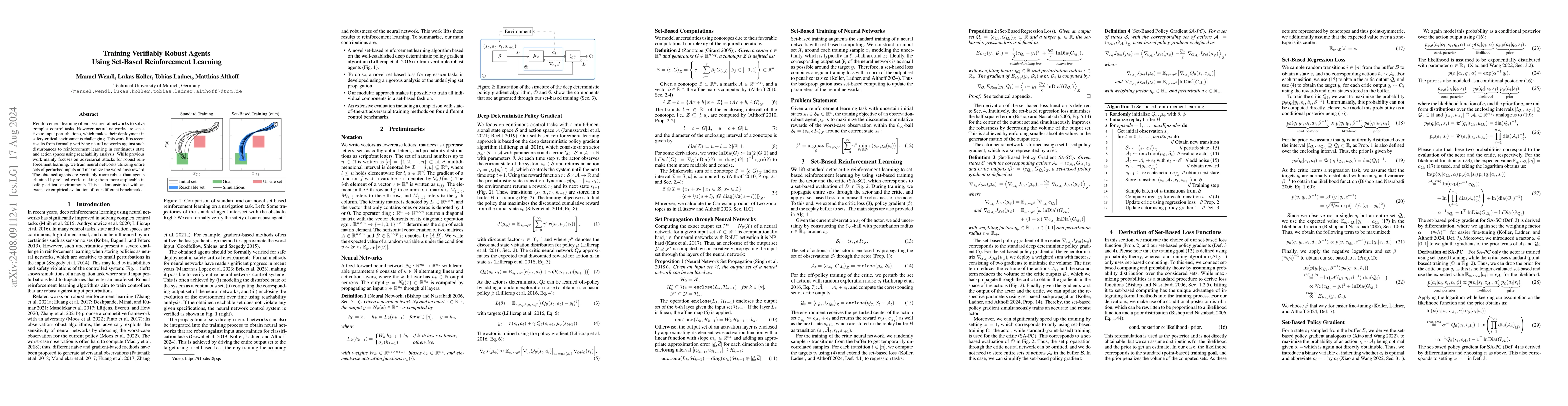 Thumbnail for Training Verifiably Robust Agents Using Set-Based Reinforcement Learning