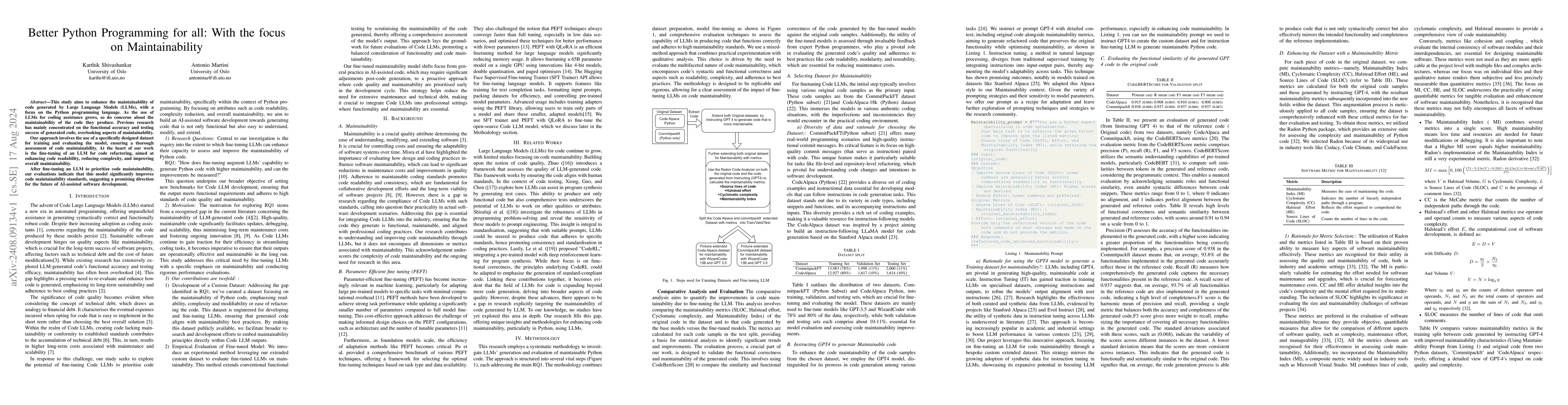 Thumbnail for Better Python Programming for all: With the focus on Maintainability