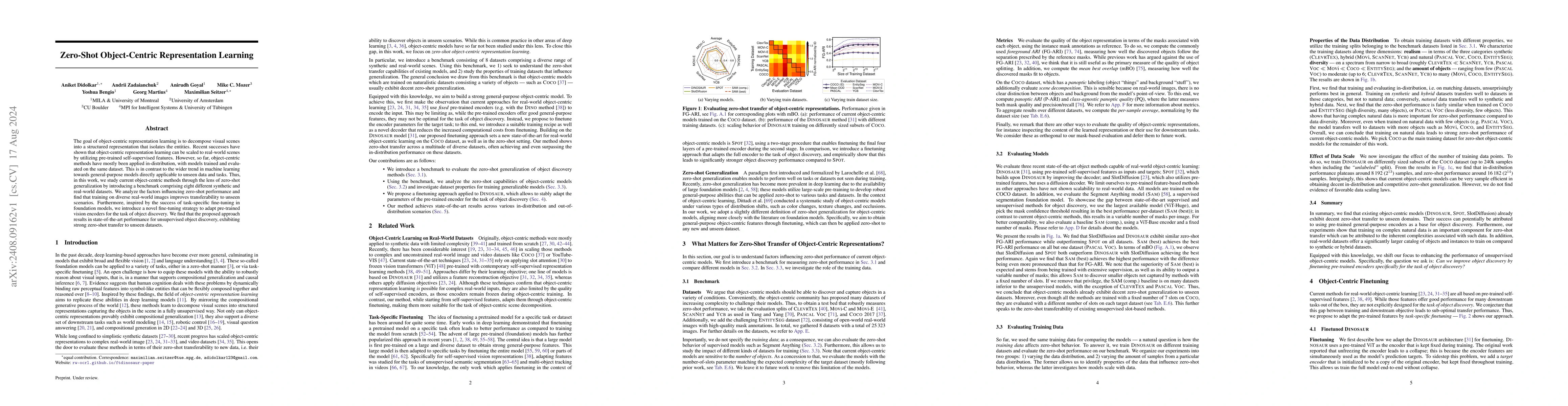 Thumbnail for Zero-Shot Object-Centric Representation Learning