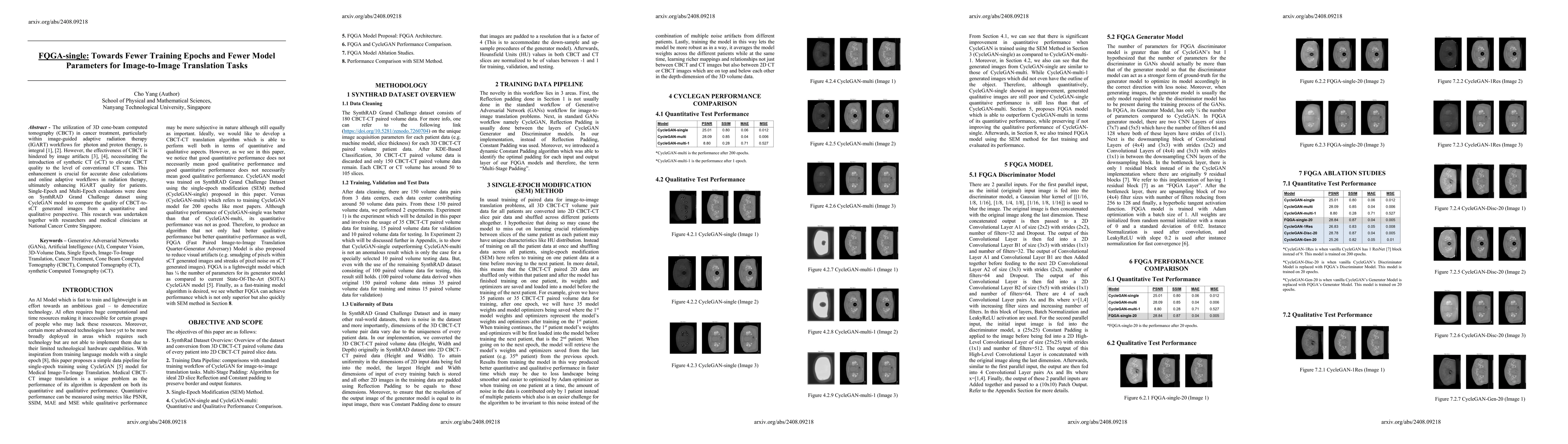 Thumbnail for A Fast and Computationally Inexpensive Method For Image Translation of
  3D Volume Patient Data