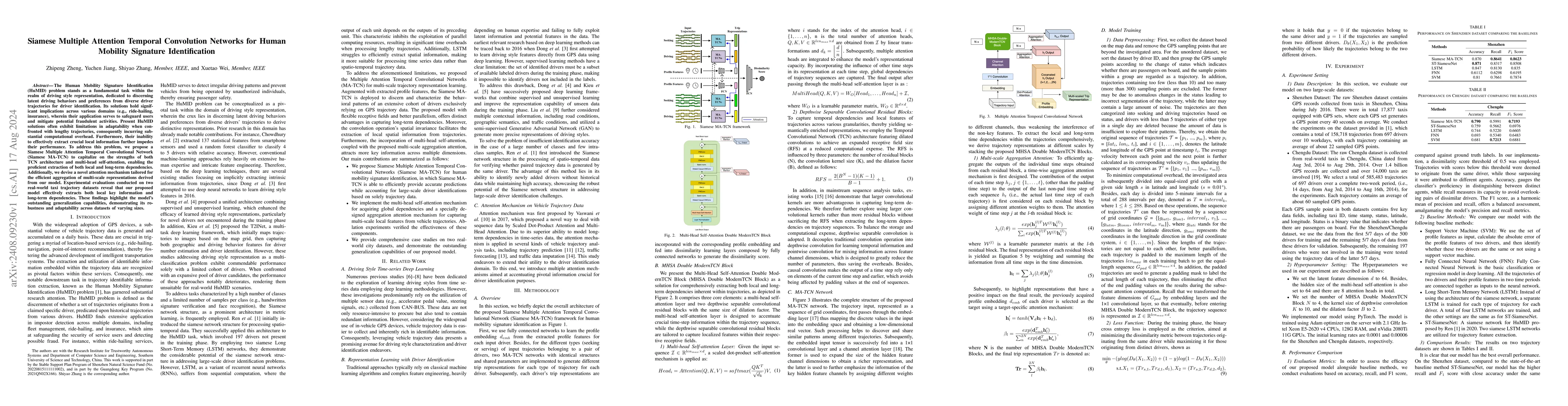 Thumbnail for Siamese Multiple Attention Temporal Convolution Networks for Human
  Mobility Signature Identification