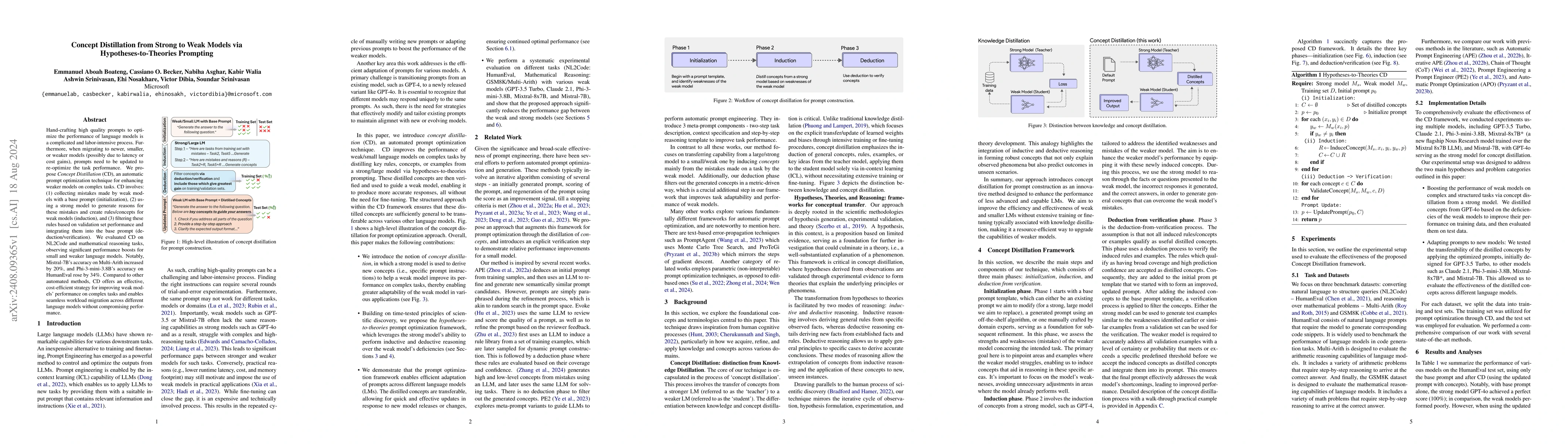Thumbnail for Concept Distillation from Strong to Weak Models via
  Hypotheses-to-Theories Prompting