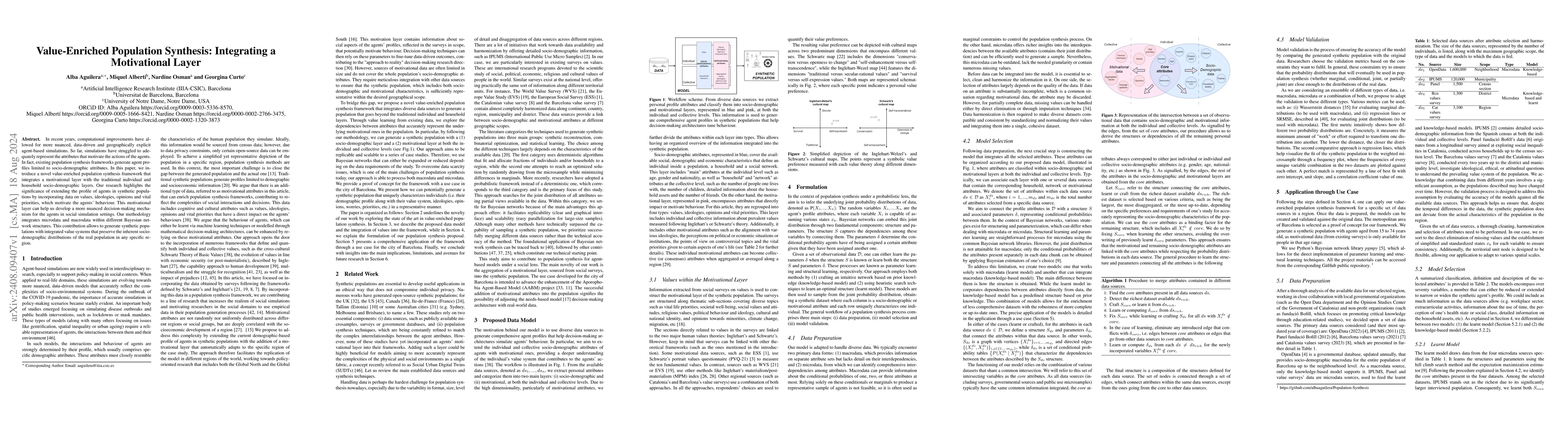 Thumbnail for Value-Enriched Population Synthesis: Integrating a Motivational Layer