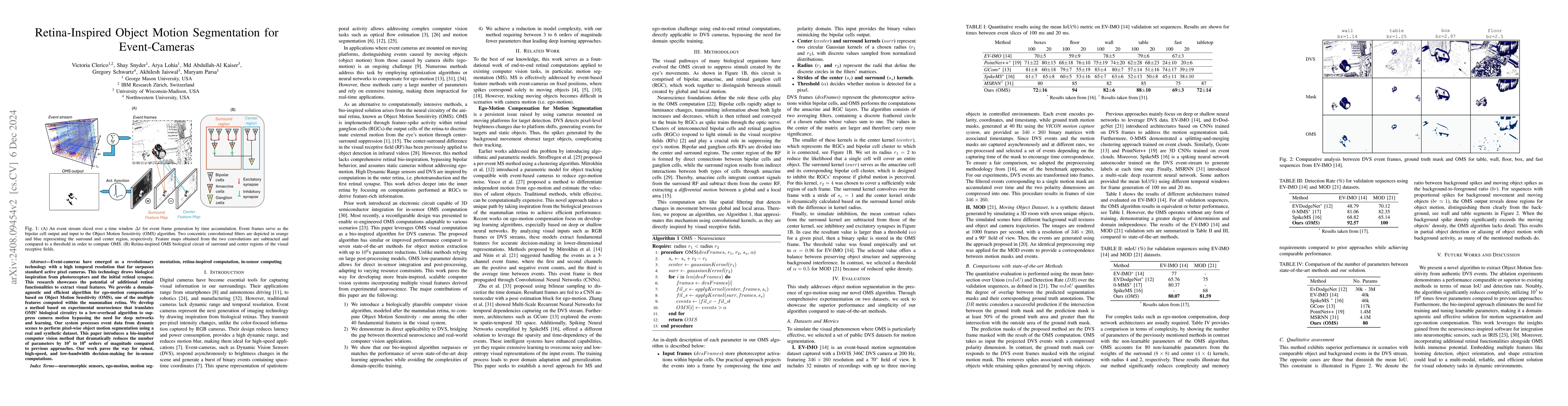 Thumbnail for Retina-inspired Object Motion Segmentation