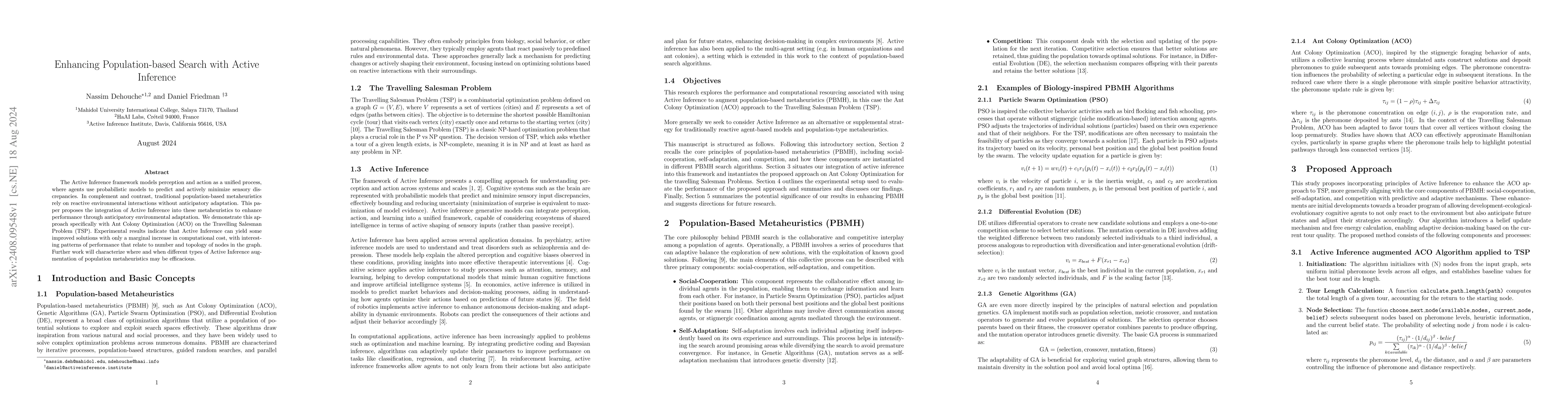 Thumbnail for Enhancing Population-based Search with Active Inference