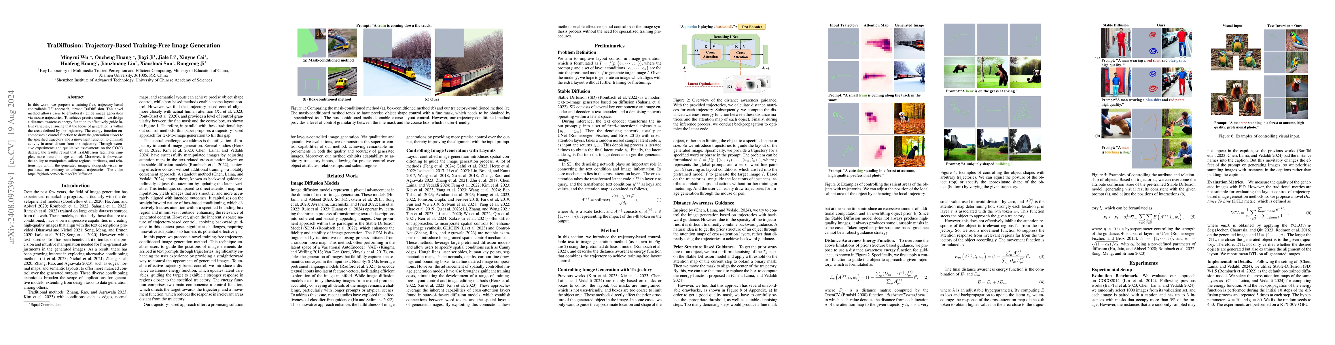 Thumbnail for TraDiffusion: Trajectory-Based Training-Free Image Generation