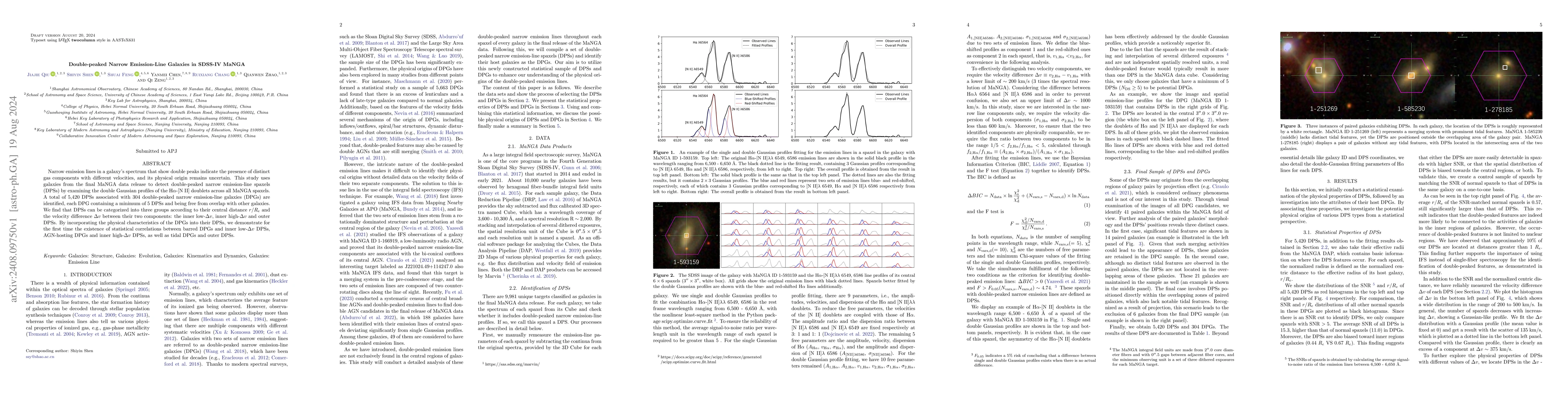 Thumbnail for Double-peaked Narrow Emission-Line Galaxies in SDSS-IV MaNGA