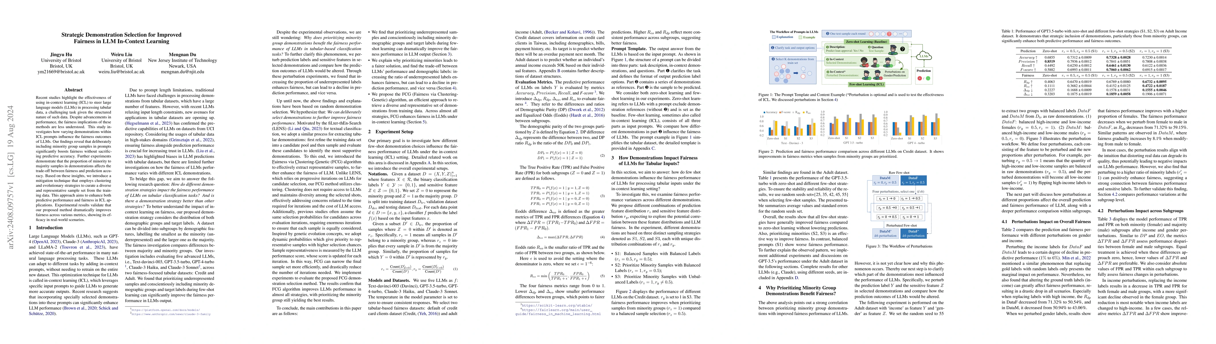 Thumbnail for Strategic Demonstration Selection for Improved Fairness in LLM
  In-Context Learning