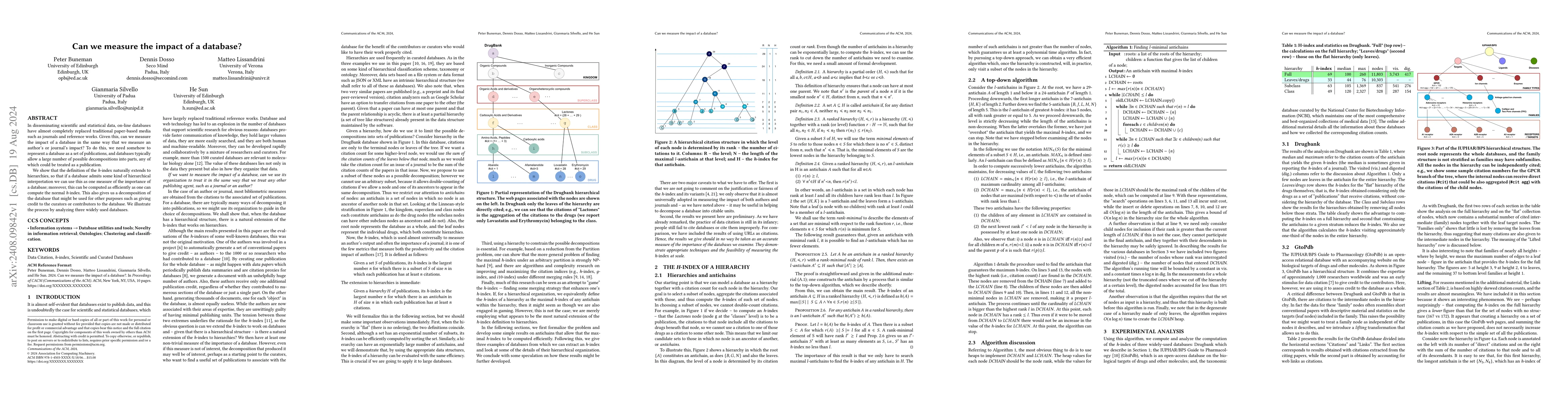 Thumbnail for Can we measure the impact of a database?