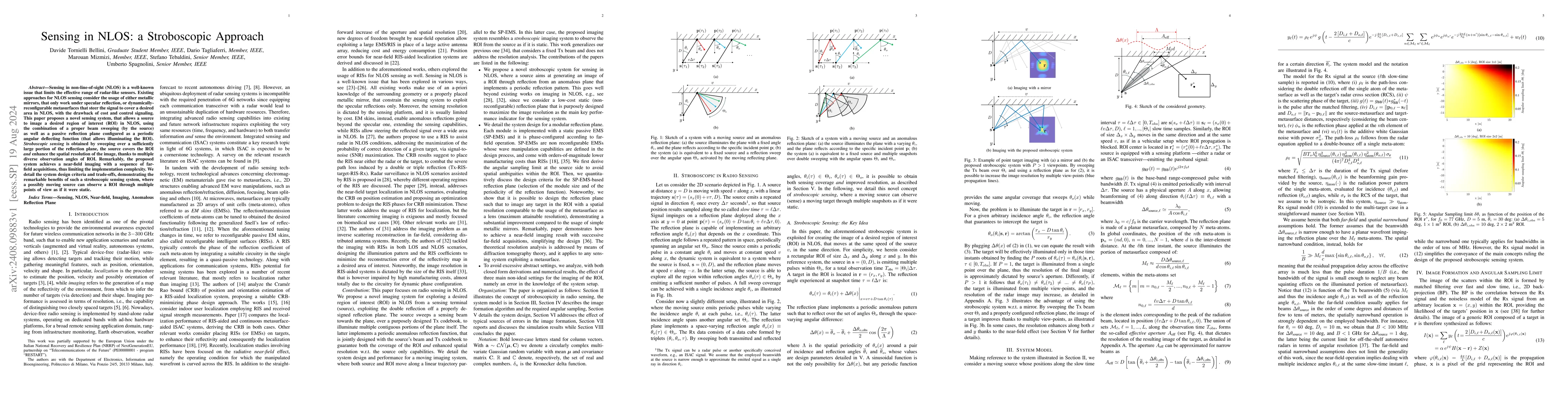 Thumbnail for Sensing in NLOS: a Stroboscopic Approach