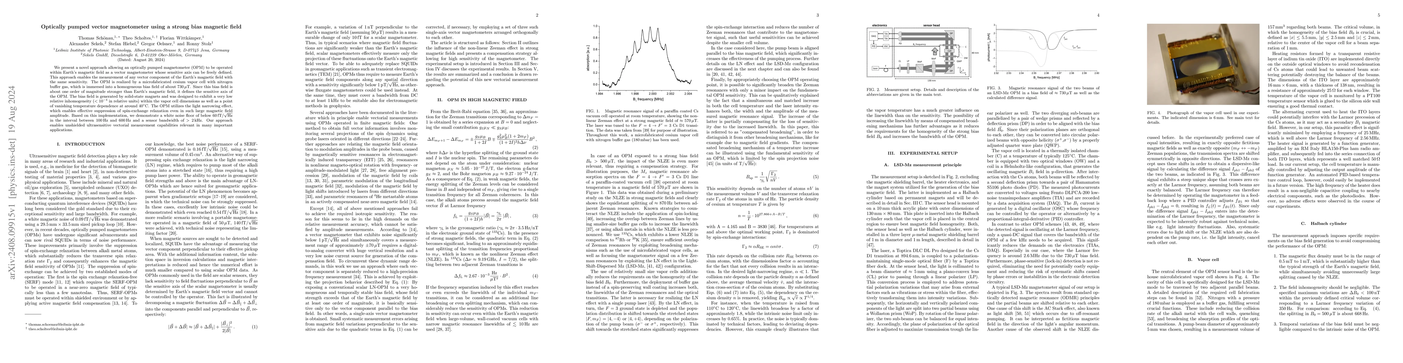 Thumbnail for Optically pumped vector magnetometer using a strong bias magnetic field