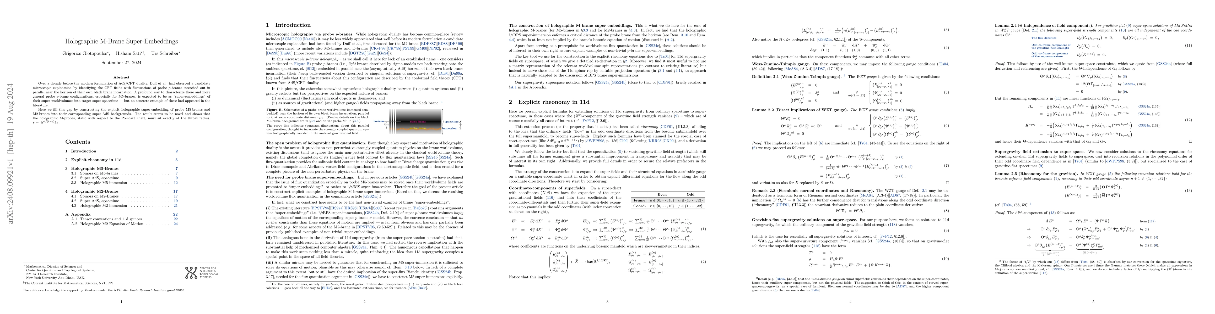 Thumbnail for Holographic M-Brane Super-Embeddings