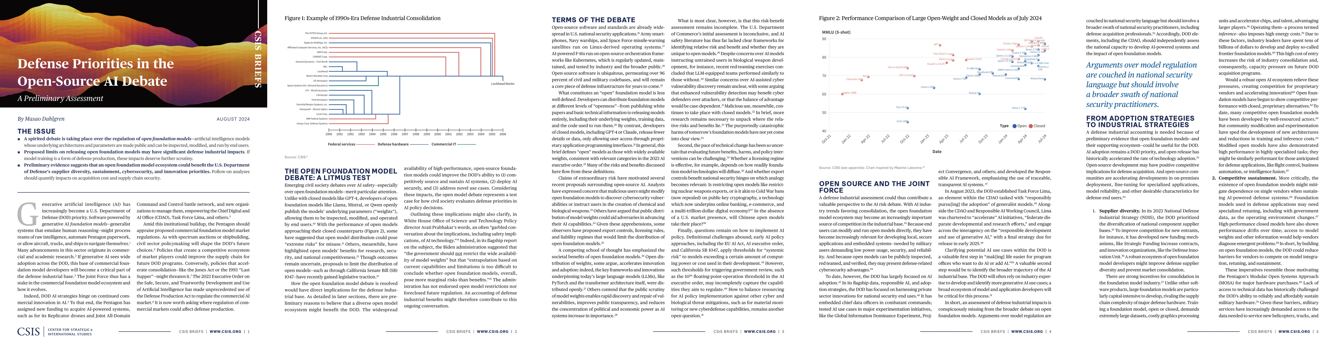 Thumbnail for Defense Priorities in the Open-Source AI Debate: A Preliminary
  Assessment