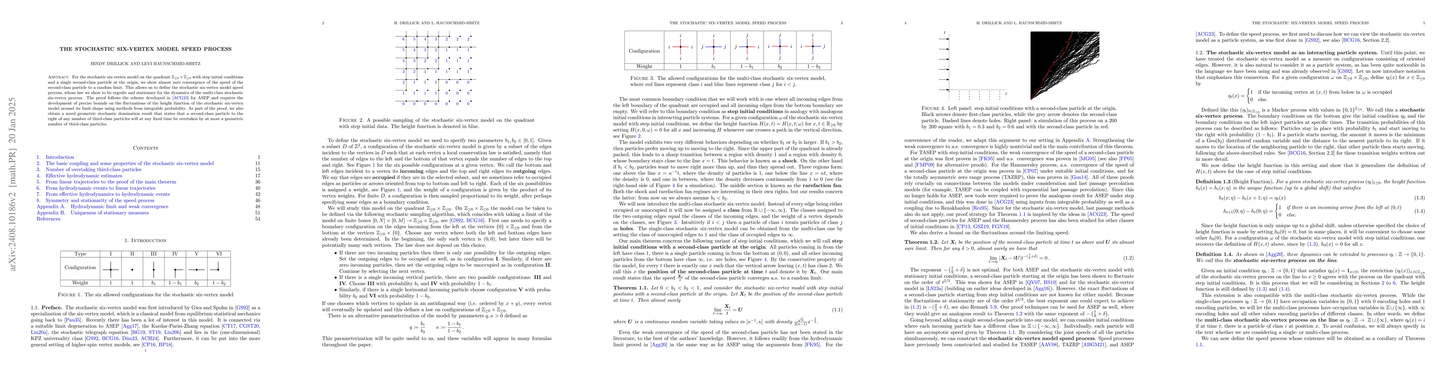 Thumbnail for The stochastic six-vertex model speed process