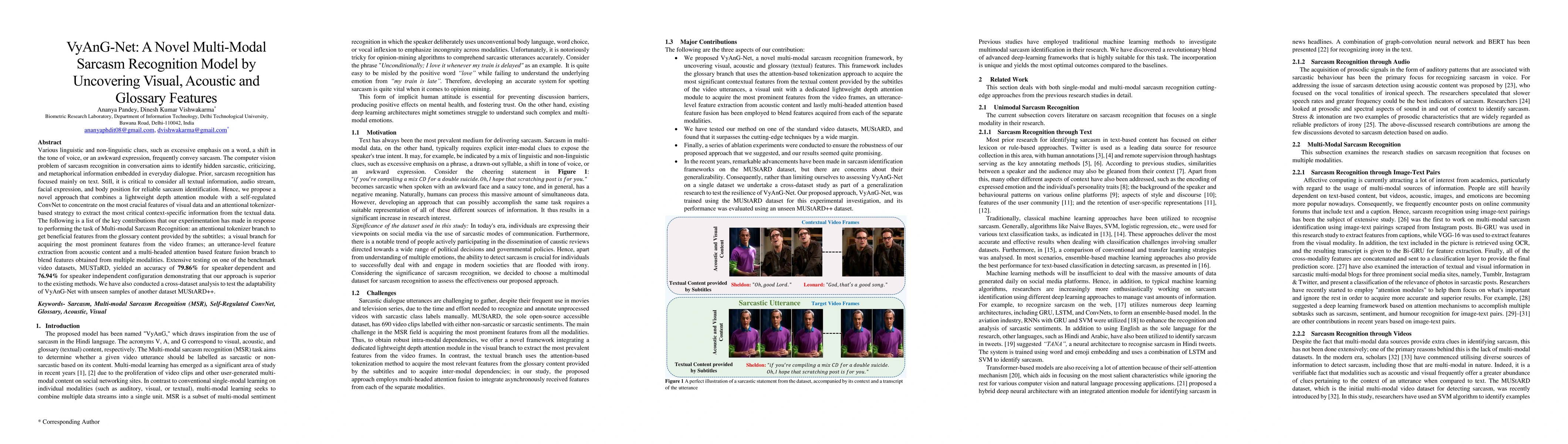 Thumbnail for VyAnG-Net: A Novel Multi-Modal Sarcasm Recognition Model by Uncovering
  Visual, Acoustic and Glossary Features