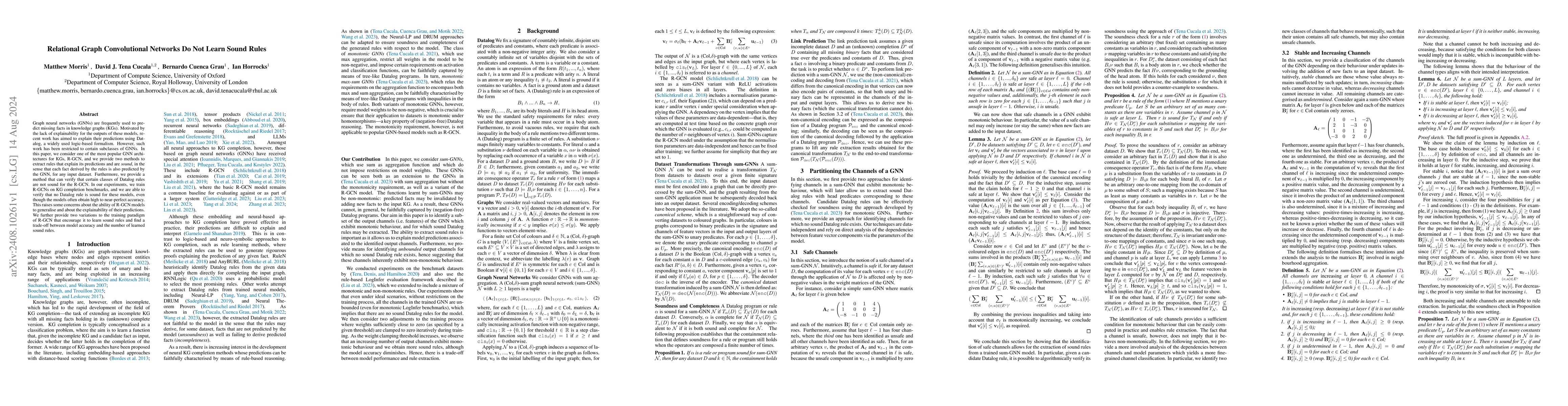 Thumbnail for Relational Graph Convolutional Networks Do Not Learn Sound Rules