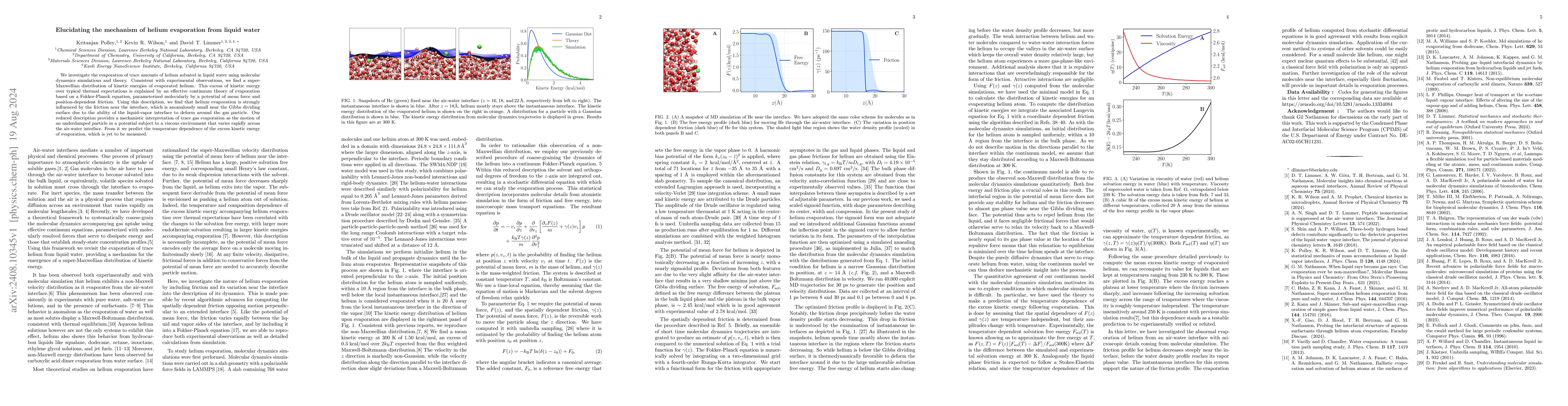 Thumbnail for Elucidating the mechanism of helium evaporation from liquid water