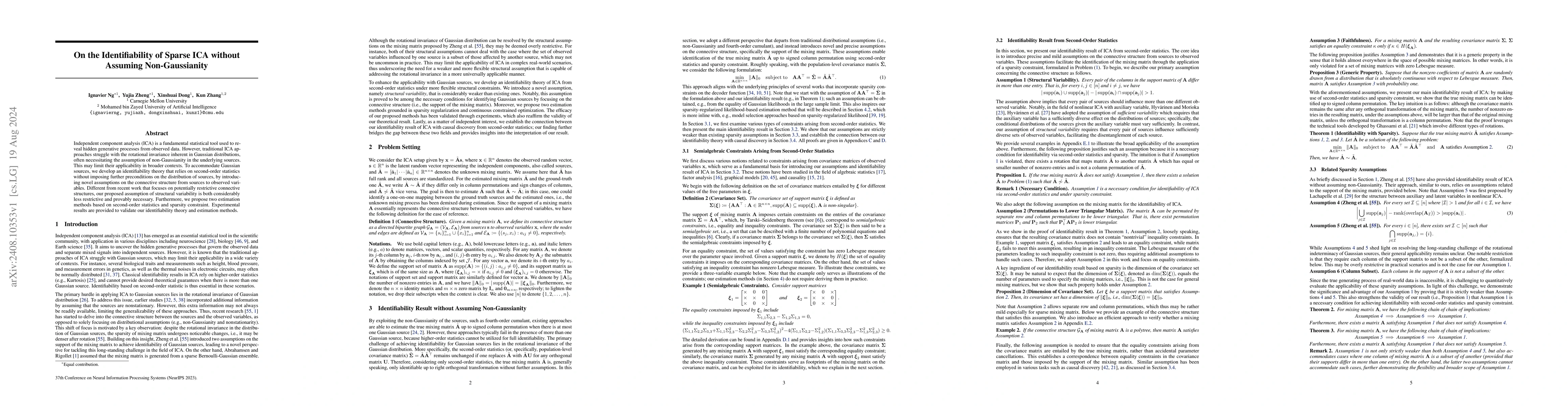Thumbnail for On the Identifiability of Sparse ICA without Assuming Non-Gaussianity