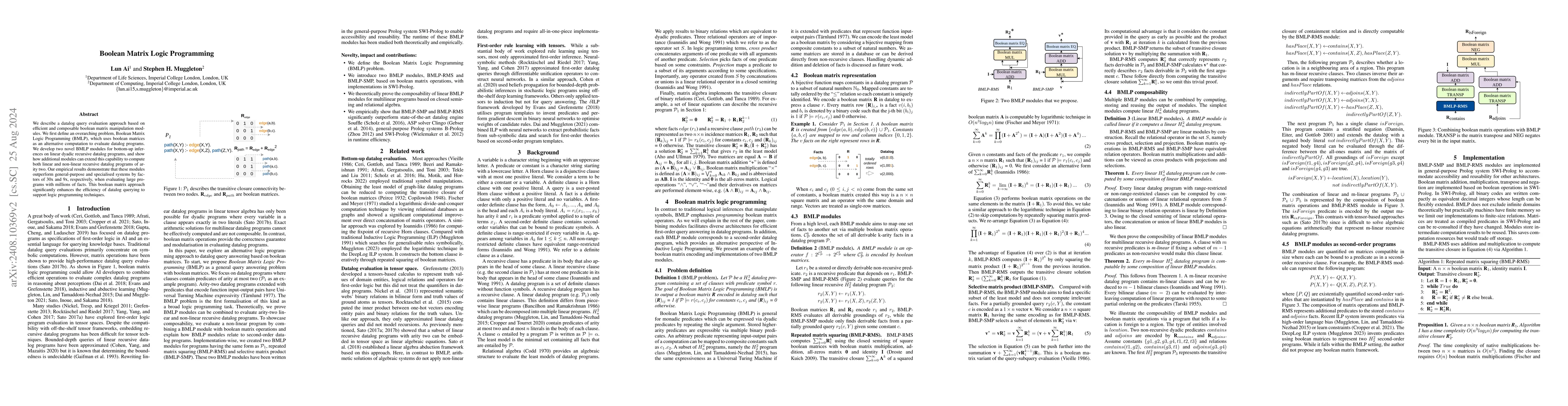 Thumbnail for Boolean Matrix Logic Programming