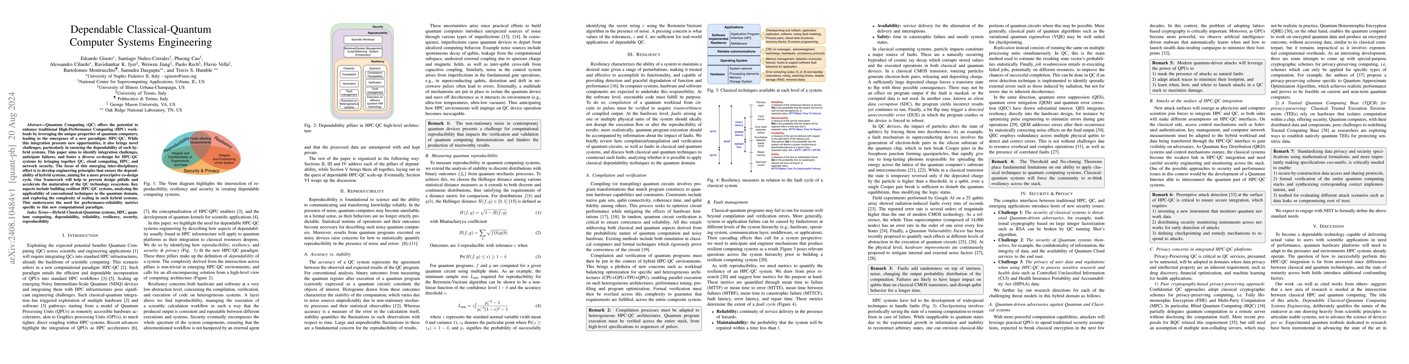 Thumbnail for Dependable Classical-Quantum Computer Systems Engineering