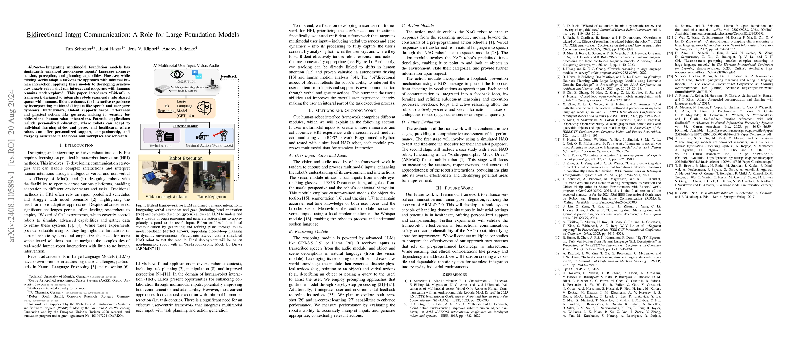Thumbnail for Bidirectional Intent Communication: A Role for Large Foundation Models