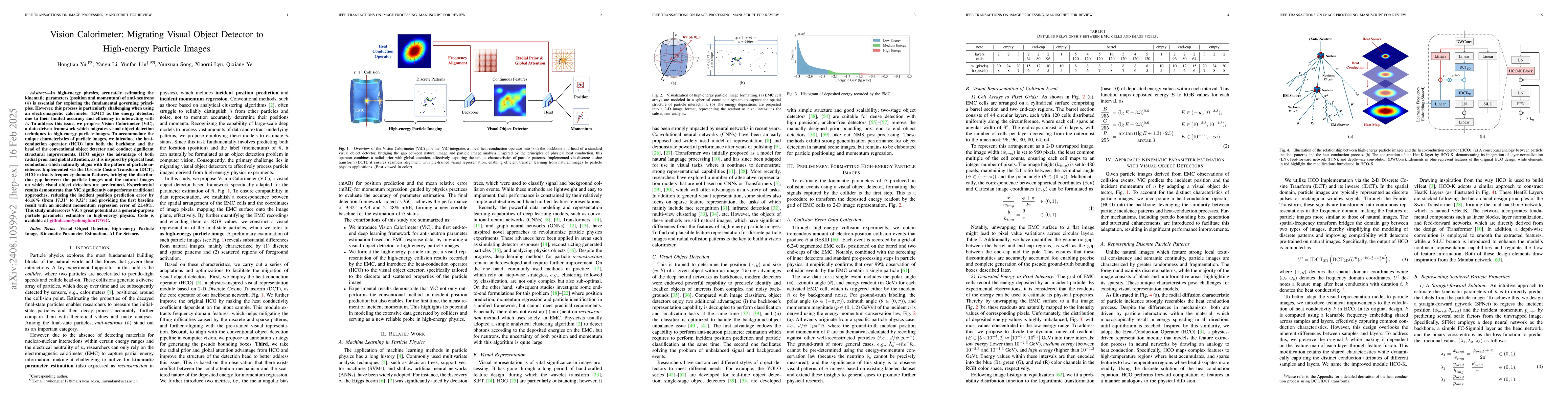 Thumbnail for Vision Calorimeter for Anti-neutron Reconstruction: A Baseline