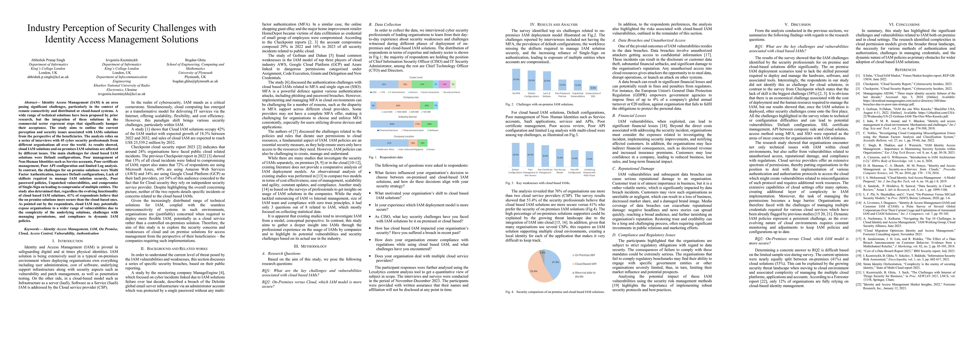 Thumbnail for Industry Perception of Security Challenges with Identity Access
  Management Solutions