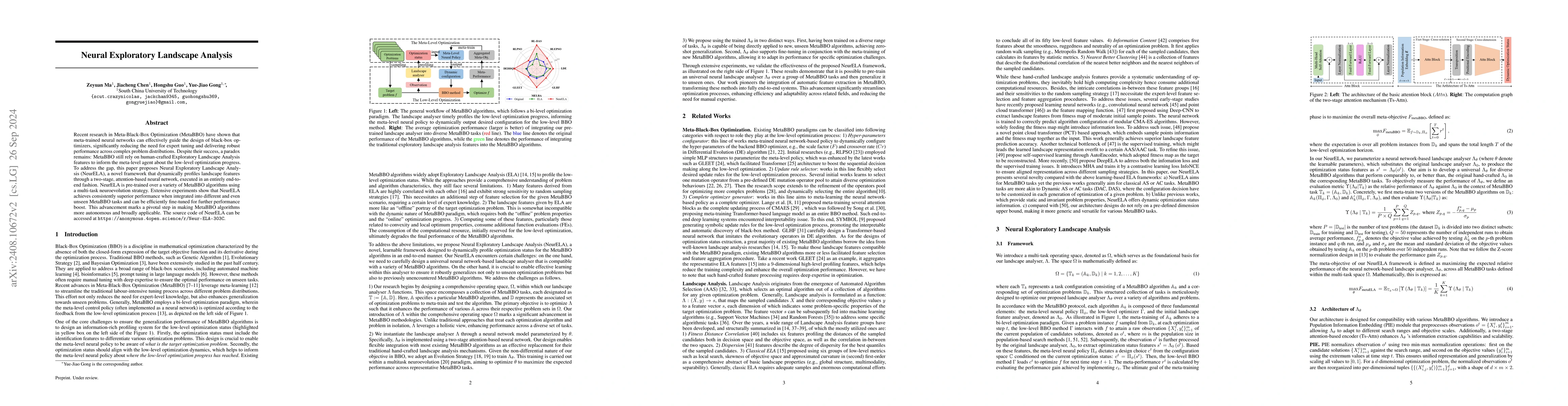 Thumbnail for Neural Exploratory Landscape Analysis