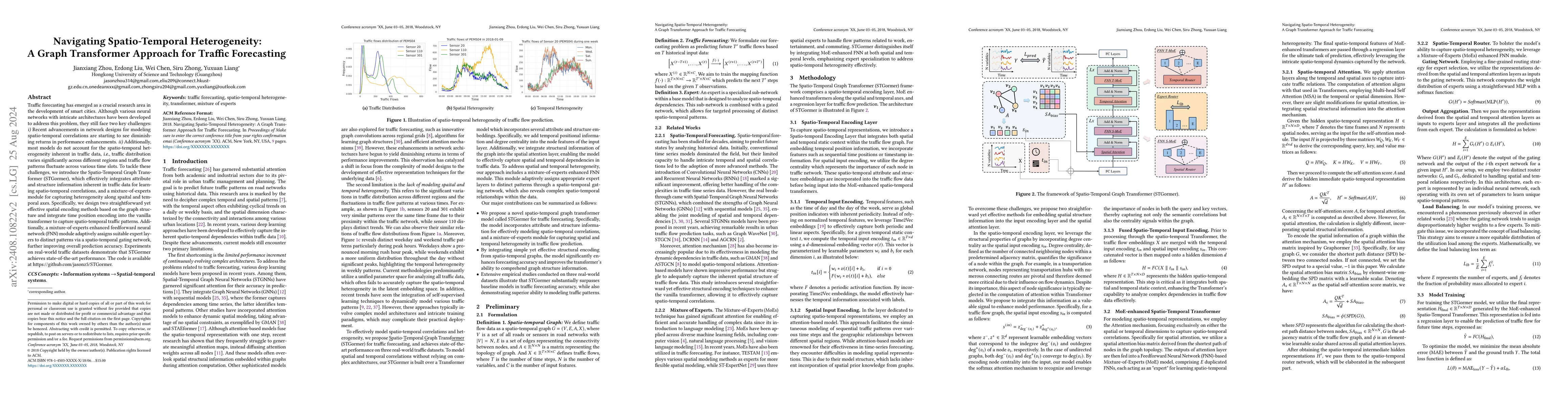 Thumbnail for Navigating Spatio-Temporal Heterogeneity: A Graph Transformer Approach
  for Traffic Forecasting