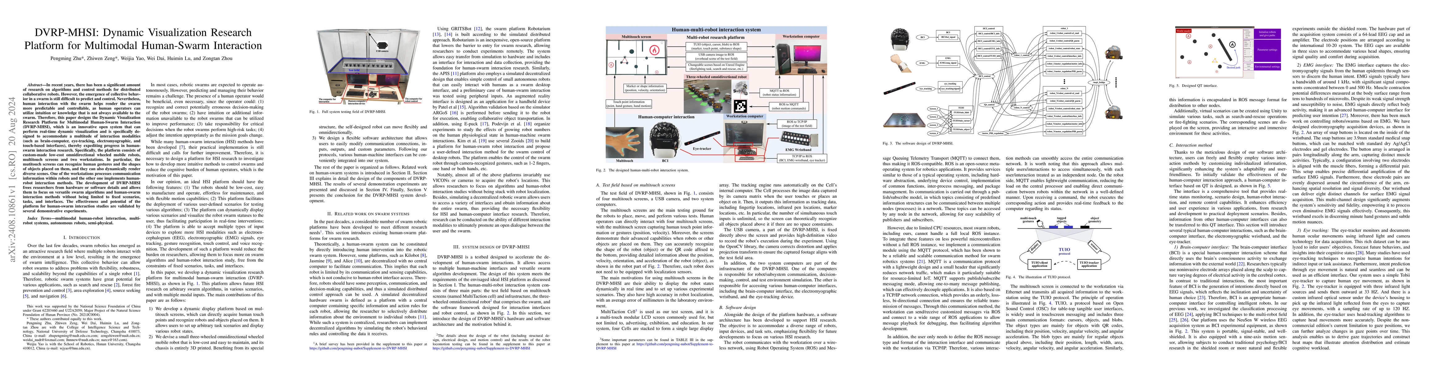 Thumbnail for DVRP-MHSI: Dynamic Visualization Research Platform for Multimodal
  Human-Swarm Interaction
