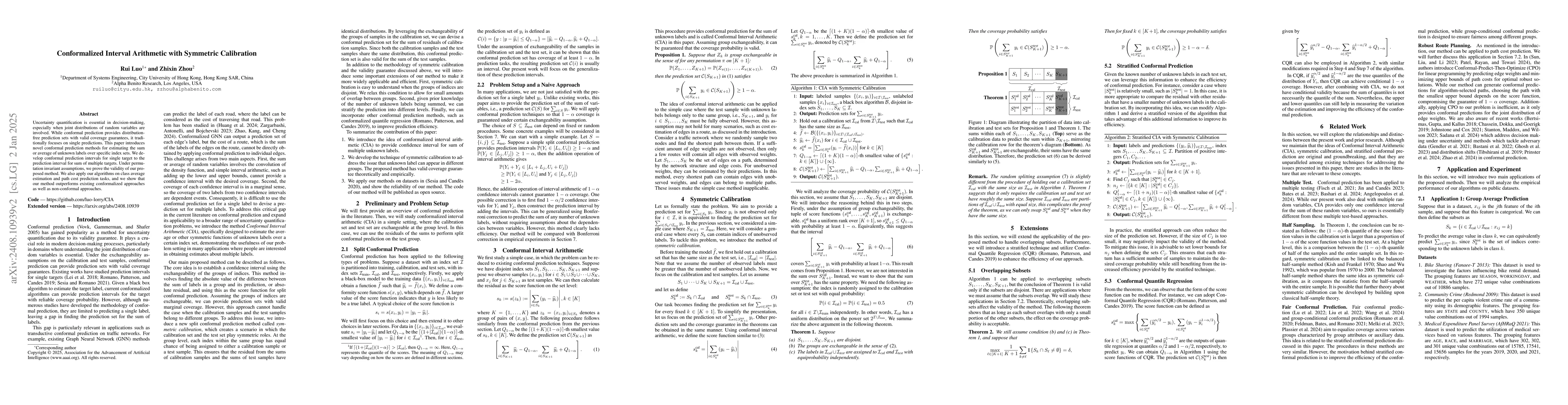 Thumbnail for Conformalized Interval Arithmetic with Symmetric Calibration