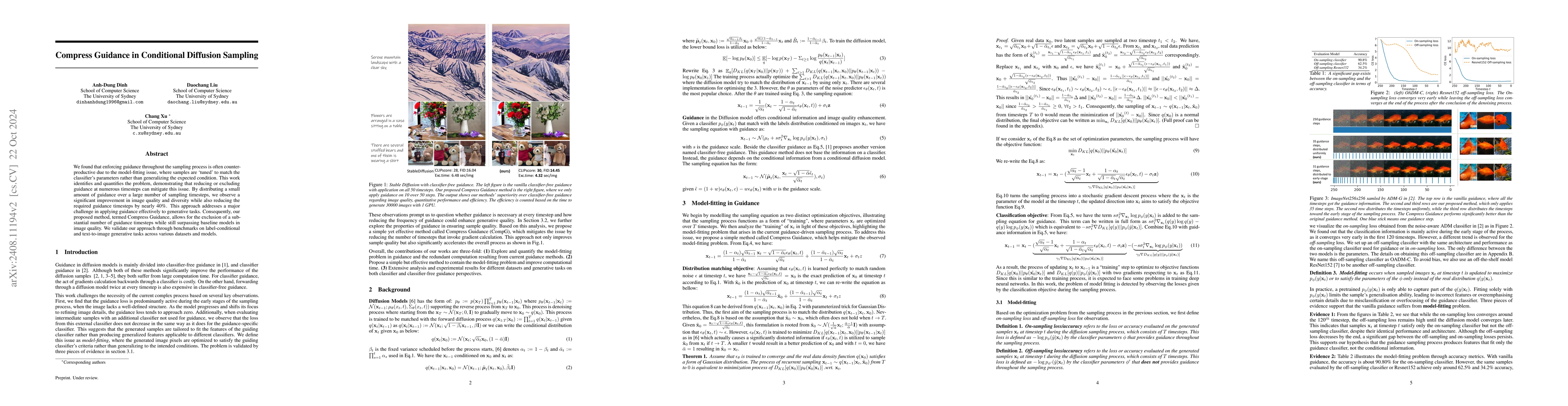 Thumbnail for Compress Guidance in Conditional Diffusion Sampling