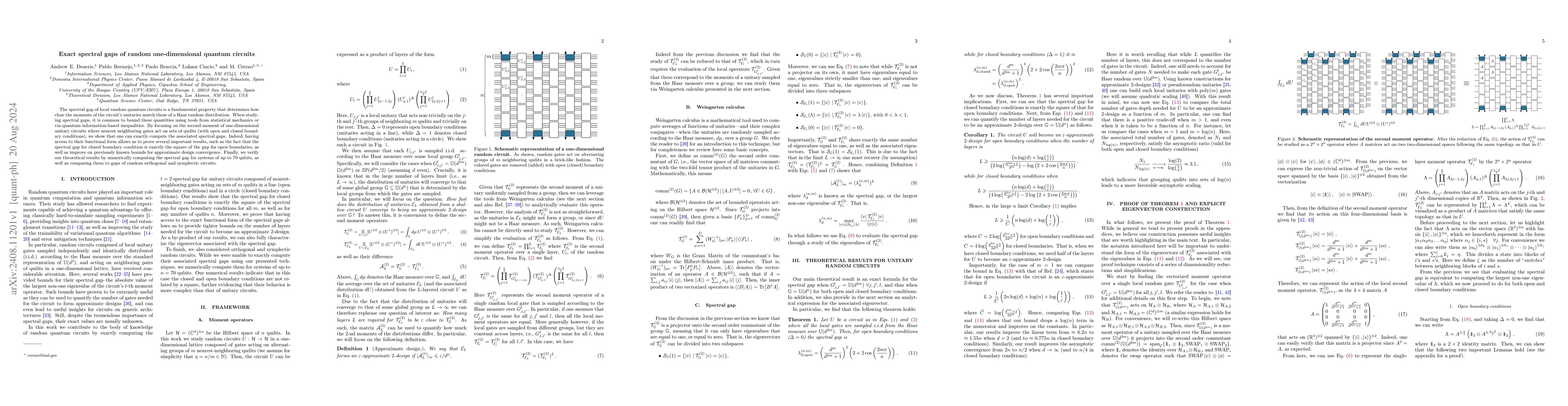 Thumbnail for Exact spectral gaps of random one-dimensional quantum circuits