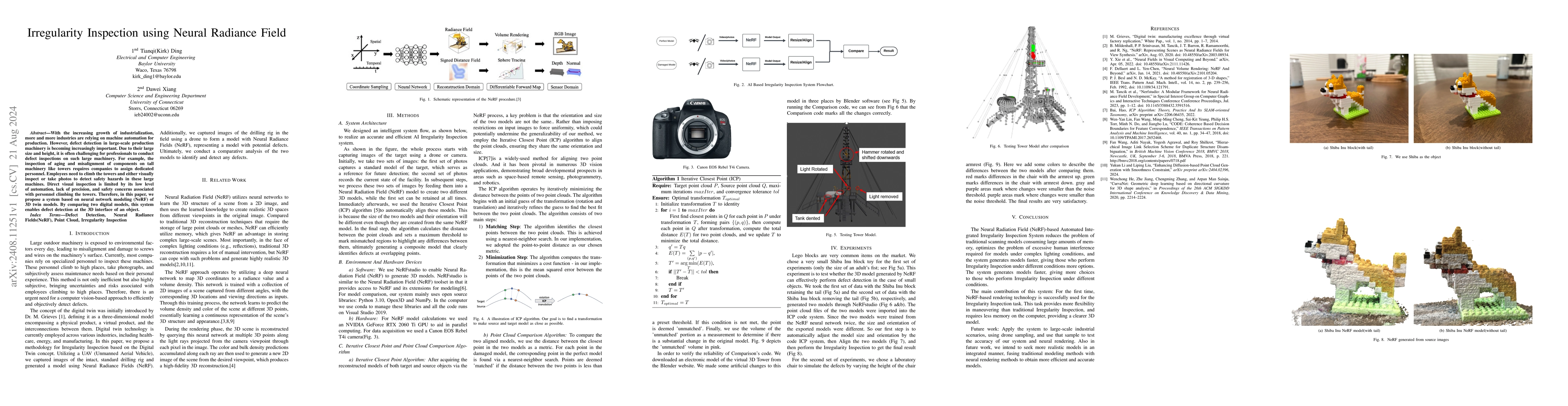 Thumbnail for Irregularity Inspection using Neural Radiance Field