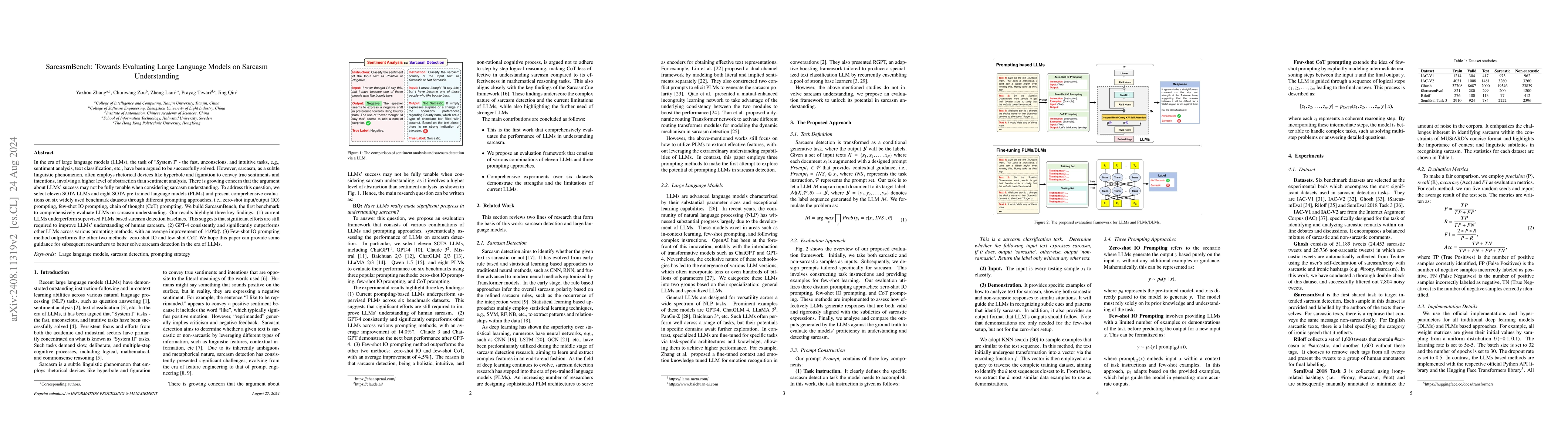 Thumbnail for Towards Evaluating Large Language Models on Sarcasm Understanding