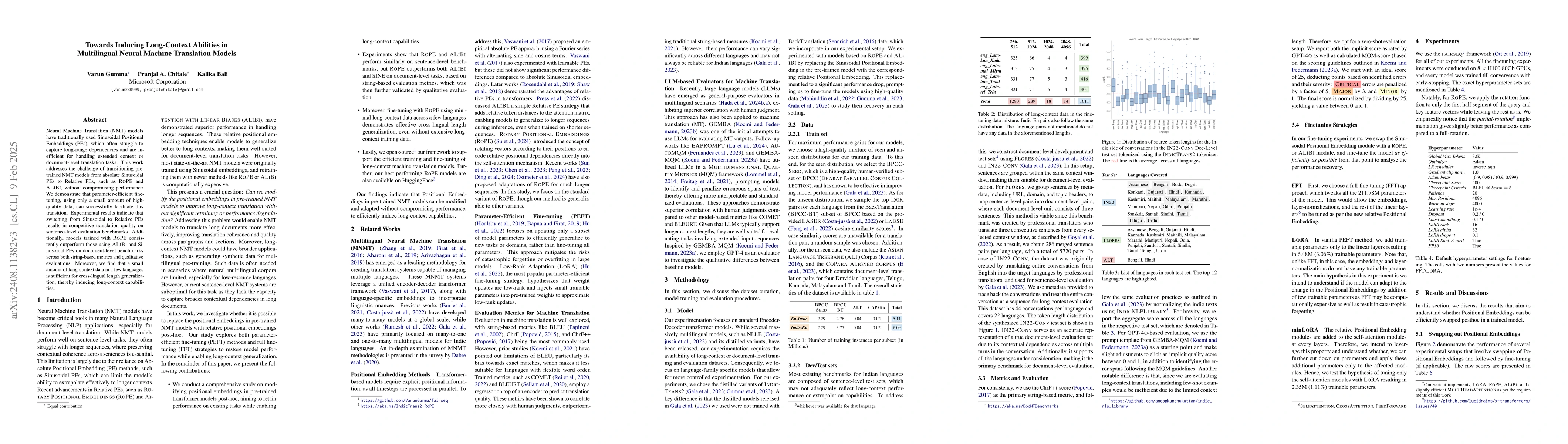 Thumbnail for On the Interchangeability of Positional Embeddings in Multilingual
  Neural Machine Translation Models