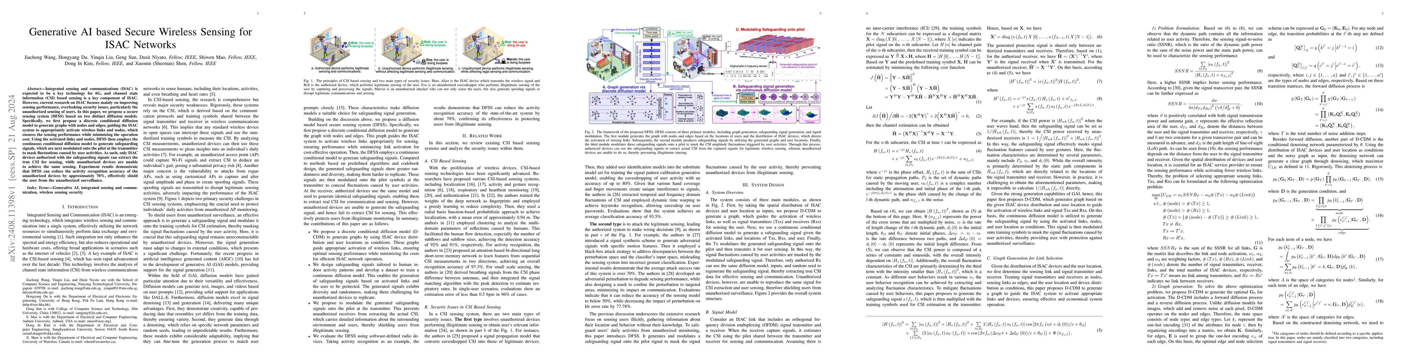 Thumbnail for Generative AI based Secure Wireless Sensing for ISAC Networks