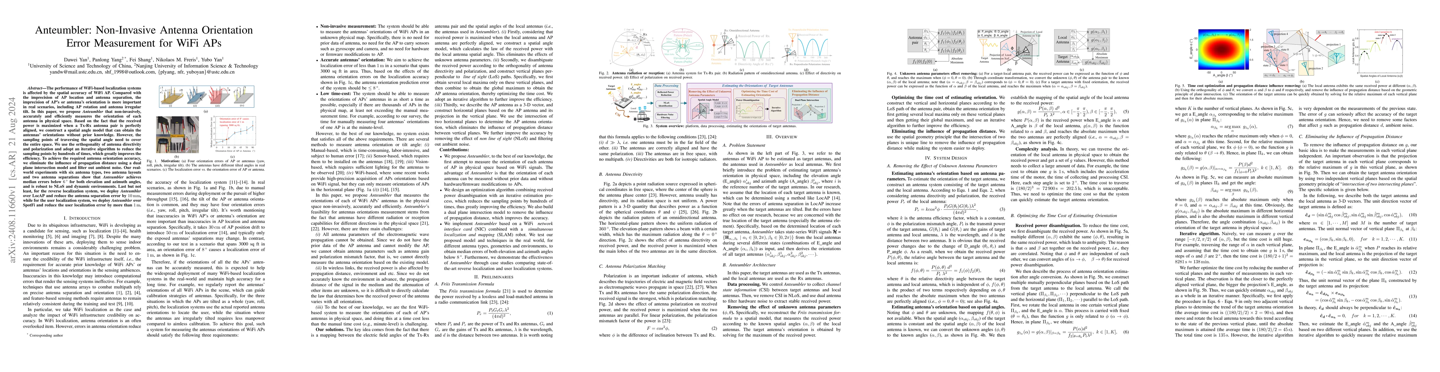 Thumbnail for Anteumbler: Non-Invasive Antenna Orientation Error Measurement for WiFi
  APs