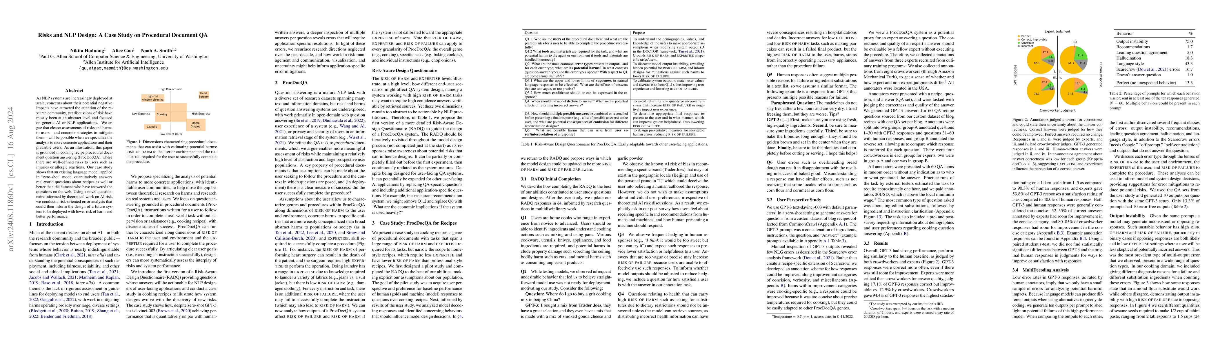 Thumbnail for Risks and NLP Design: A Case Study on Procedural Document QA