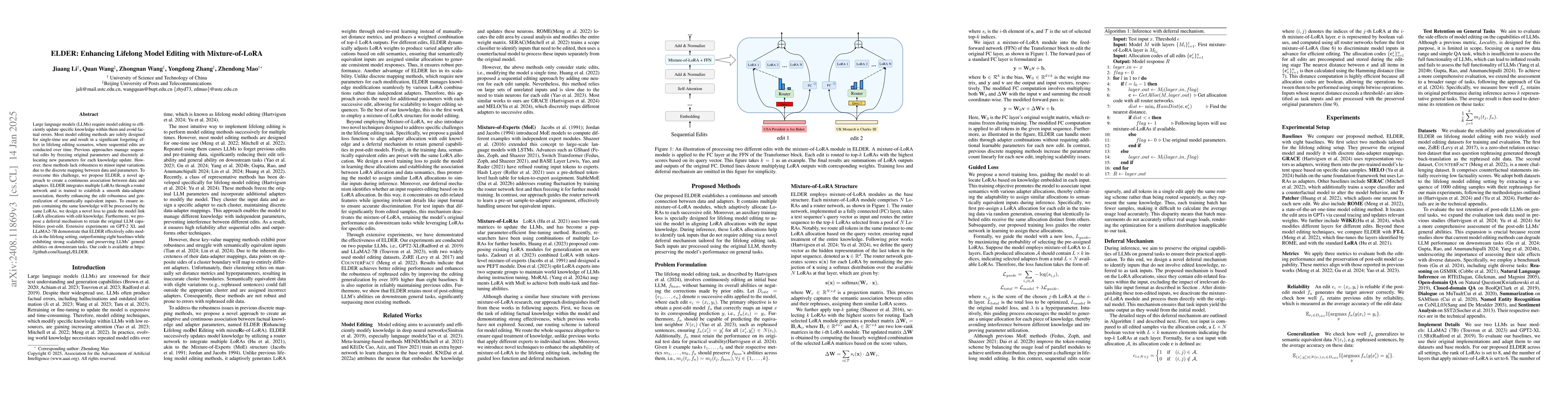 Thumbnail for Enhance Lifelong Model Editing with Continuous Data-Adapter Association