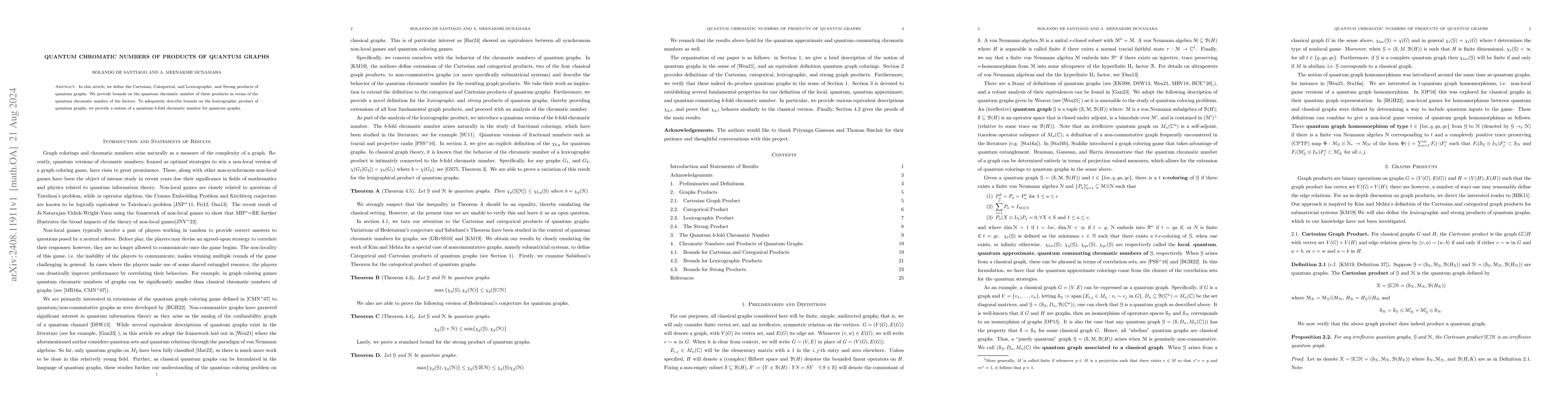 Thumbnail for Quantum chromatic numbers of products of quantum graphs