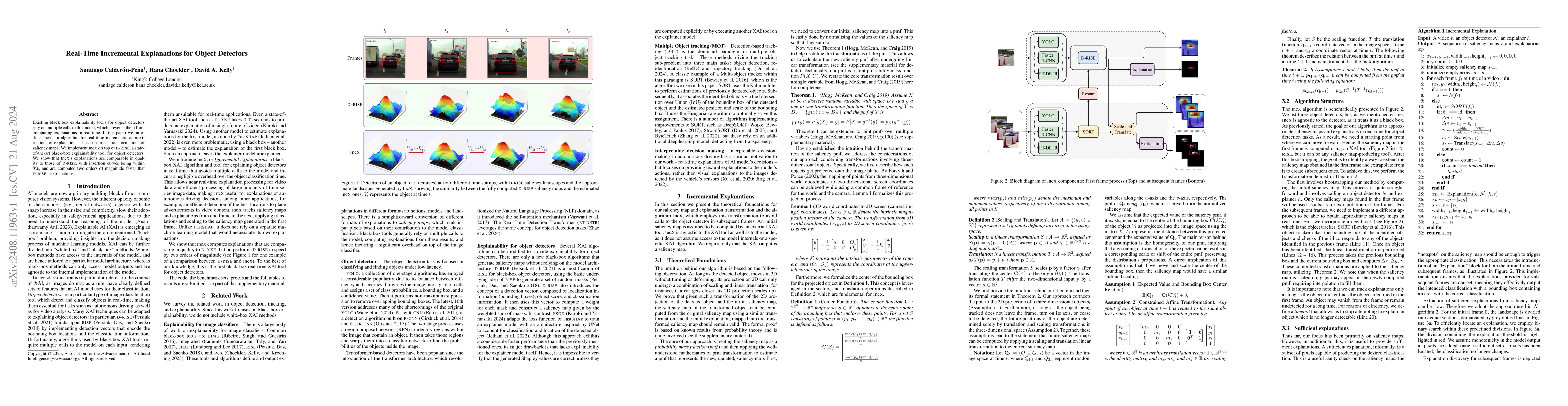 Thumbnail for Real-Time Incremental Explanations for Object Detectors