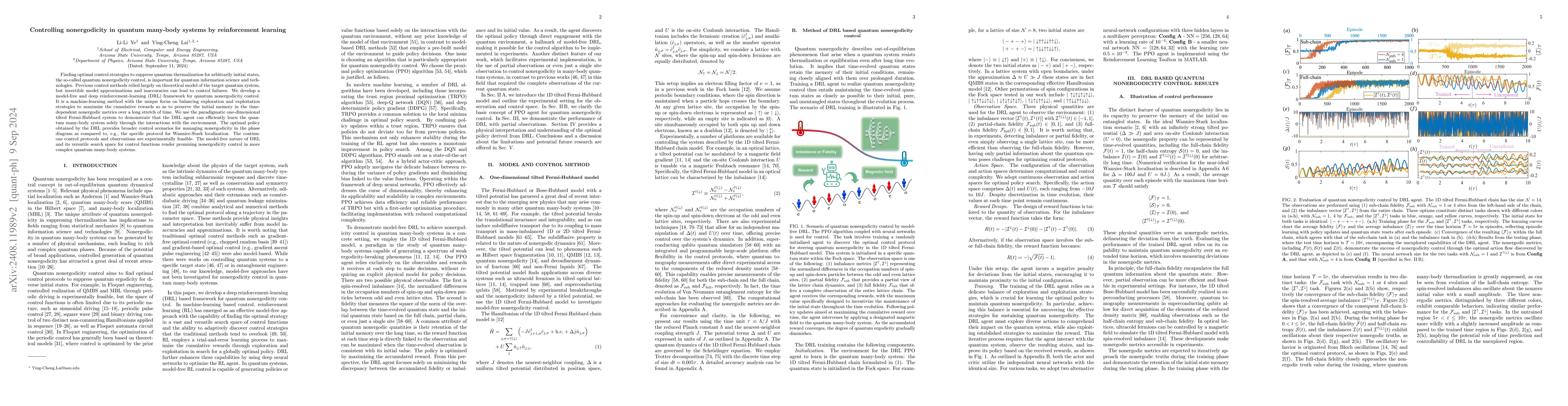 Thumbnail for Controlling nonergodicity in quantum many-body systems by reinforcement
  learning