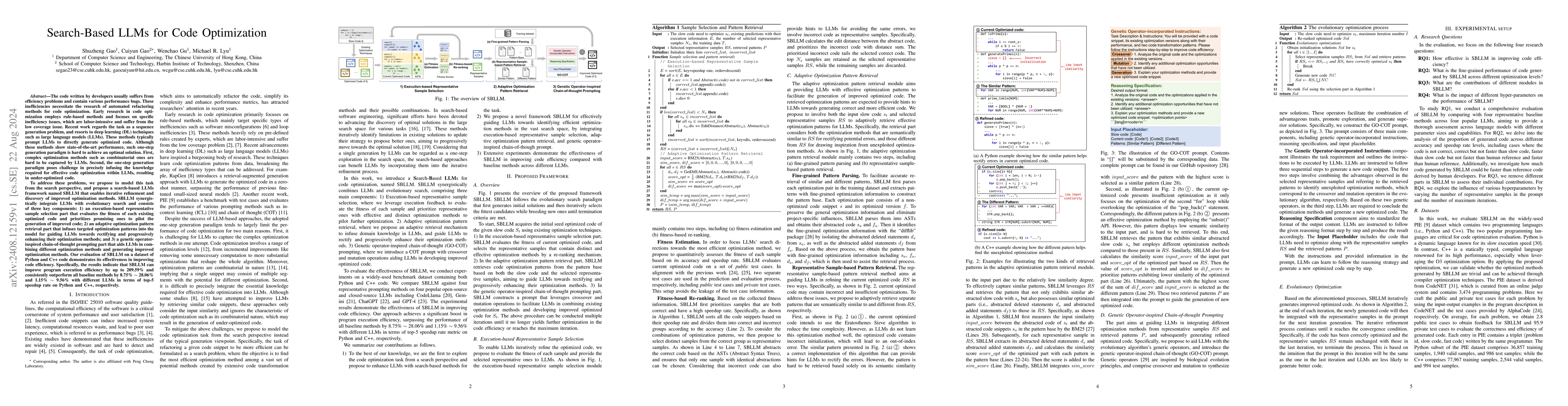 Thumbnail for Search-Based LLMs for Code Optimization