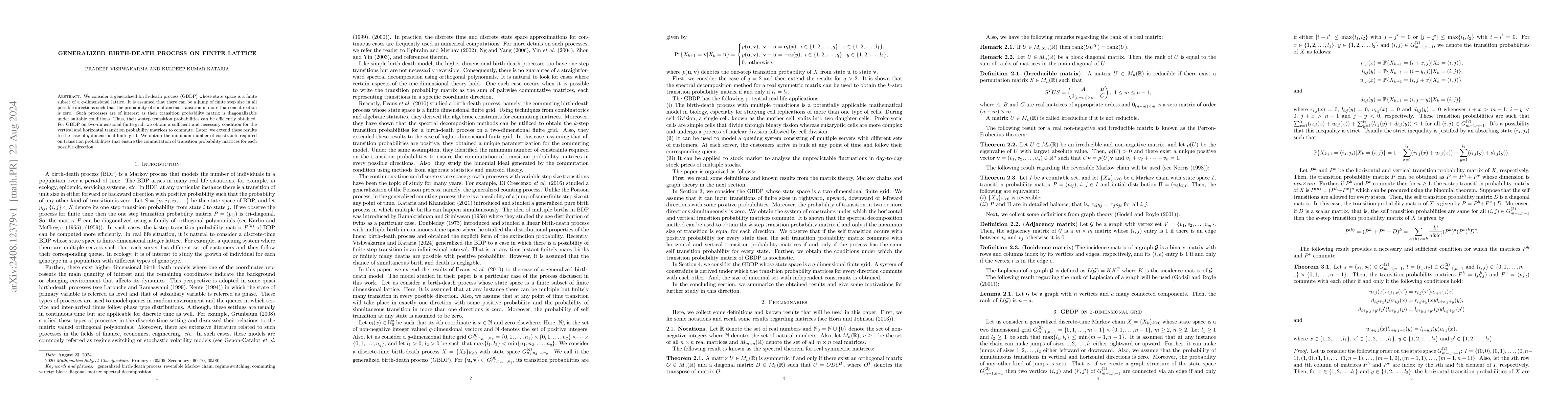 Thumbnail for Generalized Birth-Death Process on Finite Lattice