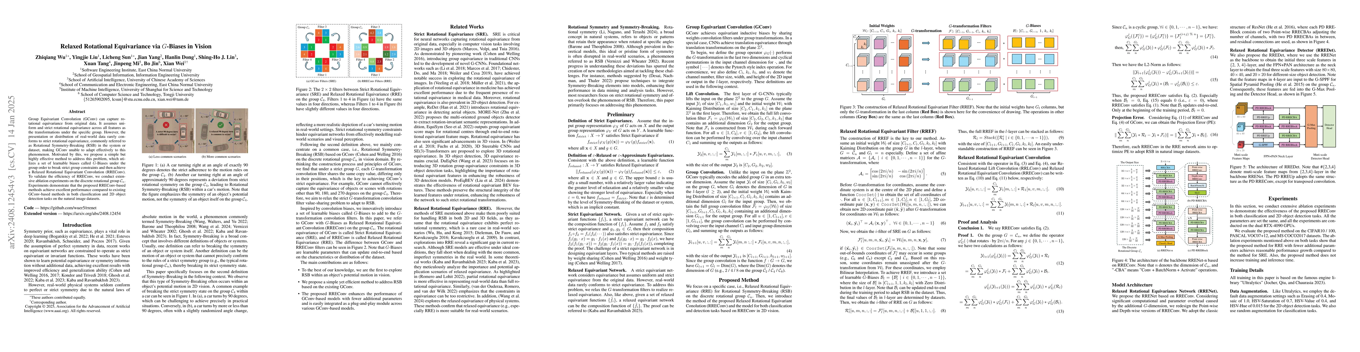 Thumbnail for Relaxed Rotational Equivariance via $G$-Biases in Vision