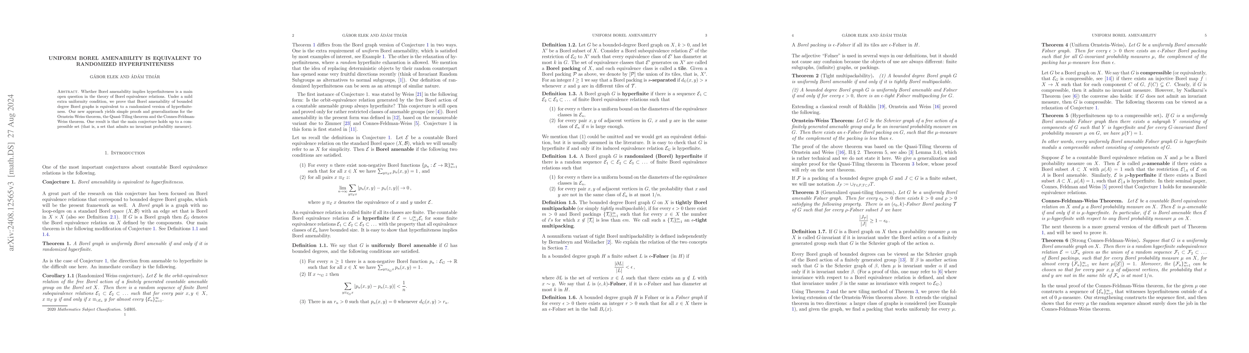 Thumbnail for Uniform Borel amenability is equivalent to randomized hyperfiniteness