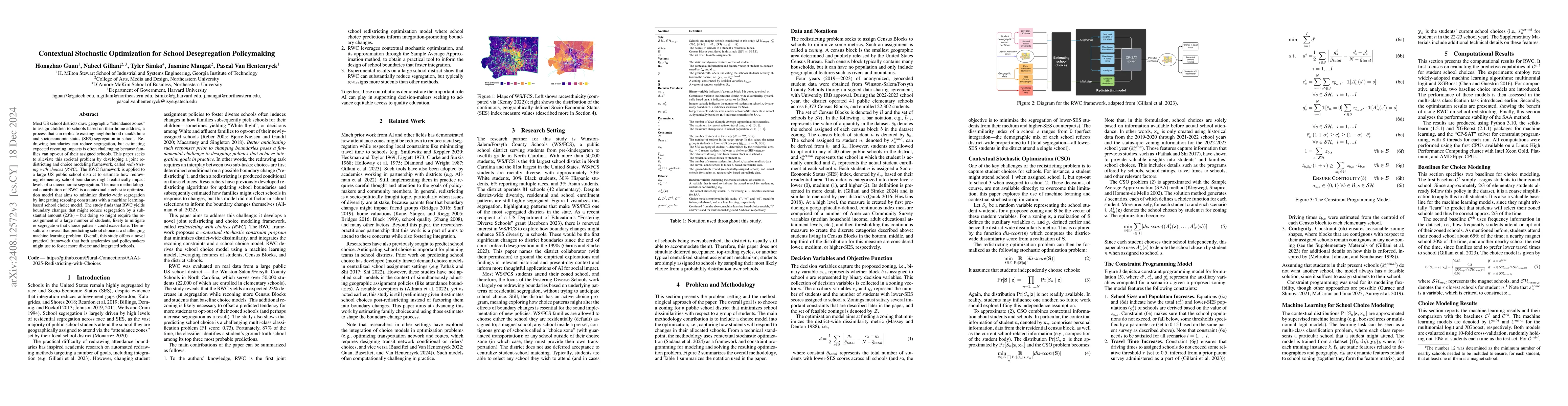 Thumbnail for Contextual Stochastic Optimization for School Desegregation Policymaking